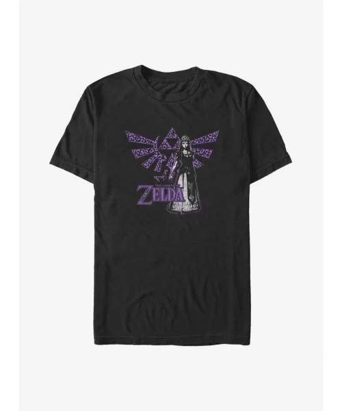 Crazy Deals The Legend of Zelda Cheetah Print Hyrule Crest Big & Tall T-Shirt $9.57 T-Shirts