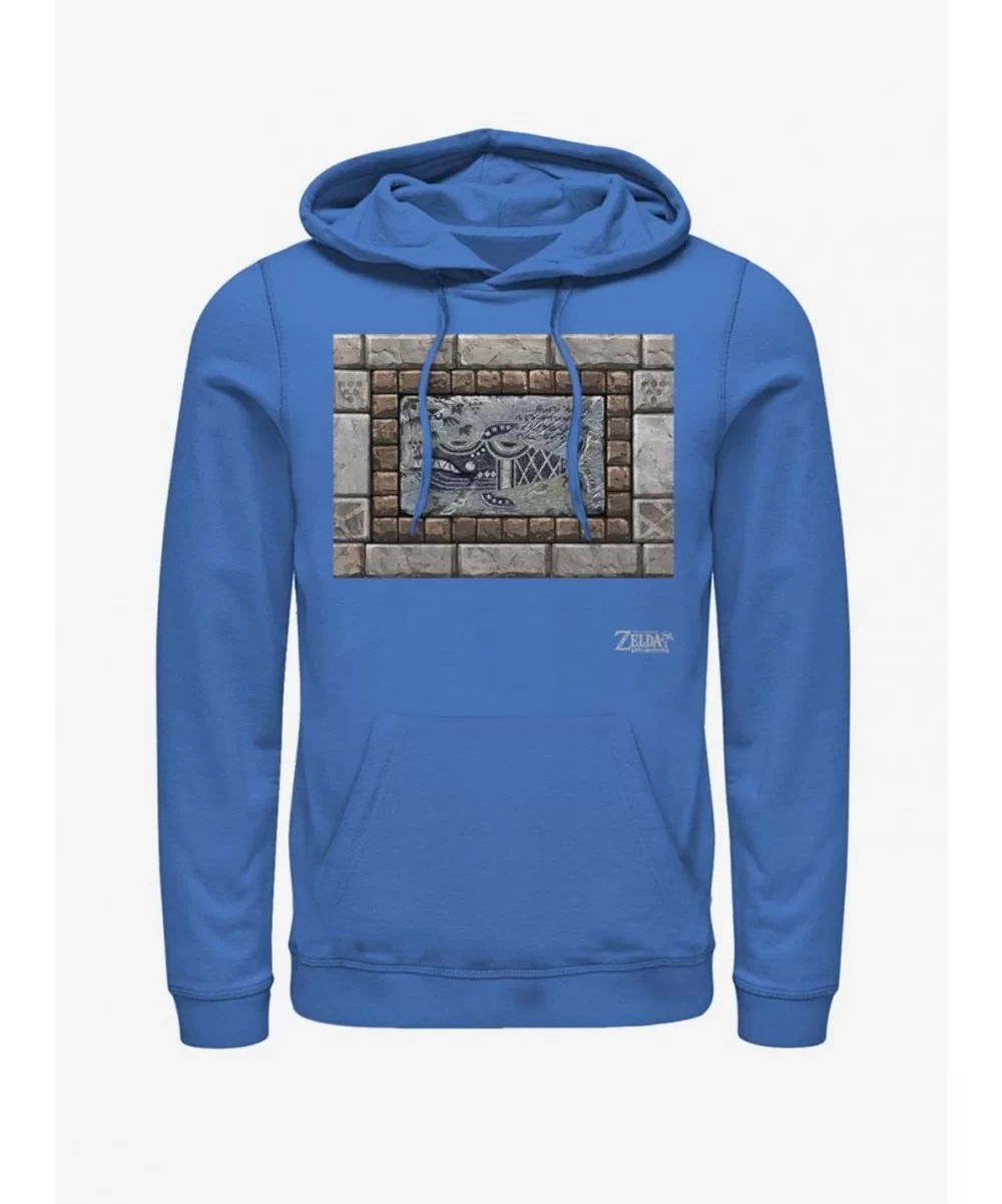 Unique Nintendo The Legend of Zelda: Link's Awakening Whale Tablet Hoodie $17.60 Hoodies