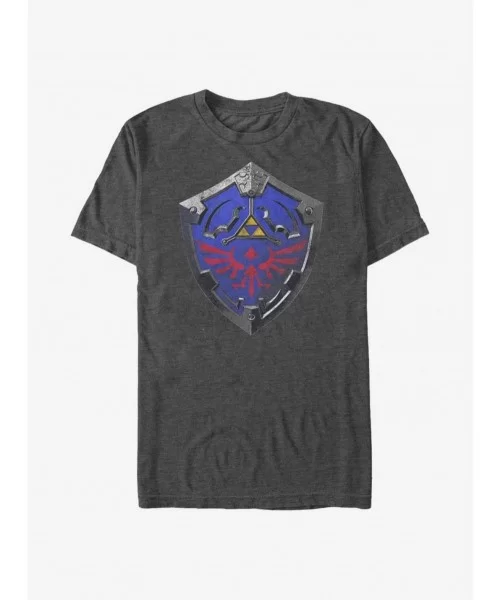 High Quality The Legend Of Zelda Hylian Shield T-Shirt $7.14 T-Shirts