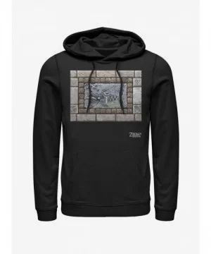 Exclusive Price Nintendo The Legend of Zelda: Link's Awakening Whale Tablet Hoodie $16.52 Hoodies