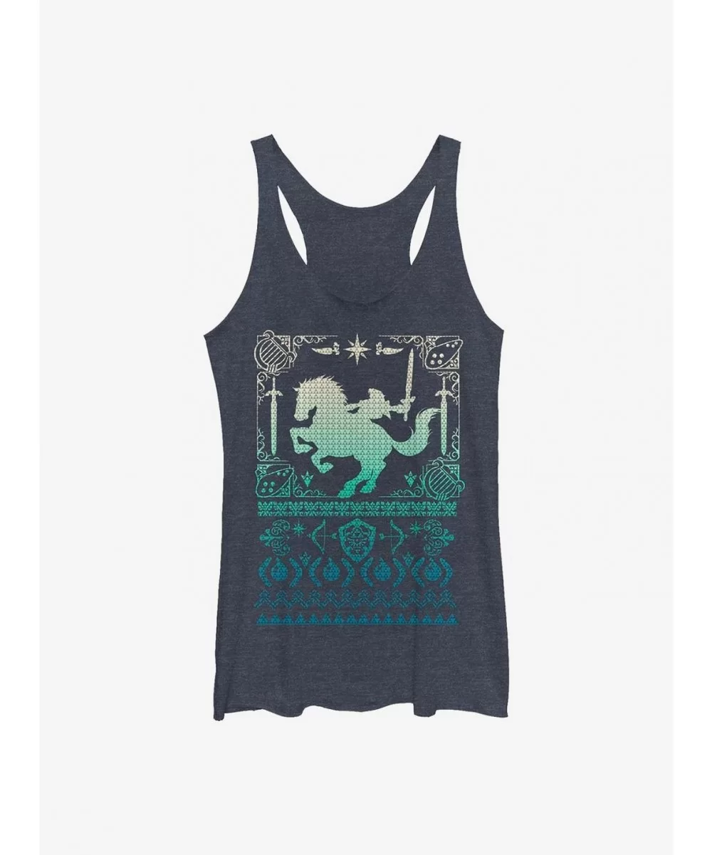 Huge Discount The Legend Of Zelda Ugly Holiday Girls Tank $8.70 Tanks