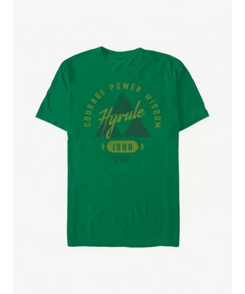 Value for Money The Legend Of Zelda Vintage Athletic Triforce 1986 T-Shirt $5.12 T-Shirts