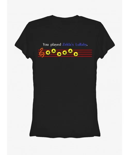 Premium Nintendo Legend of Zelda Lullaby Girls T-Shirt $7.12 T-Shirts