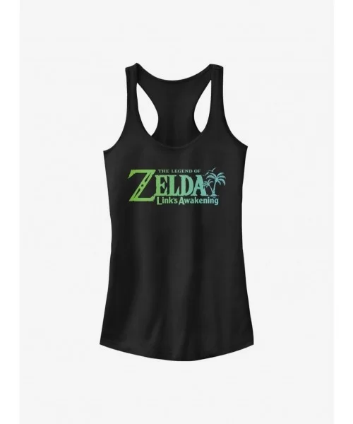 Wholesale The Legend Of Zelda Links Awakening Art Girls Tank $8.76 Tanks