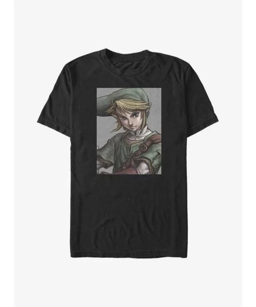 Best Deal Nintendo Zelda Link Twilight Face T-Shirt $7.45 T-Shirts