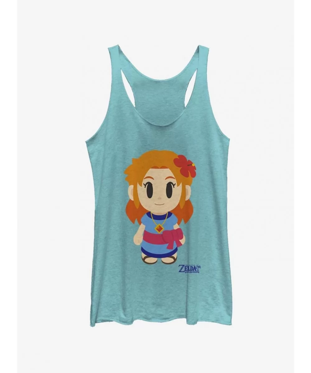 New Arrival Nintendo The Legend of Zelda: Link's Awakening Marin Avatar Color Girls Tank $9.32 Tanks