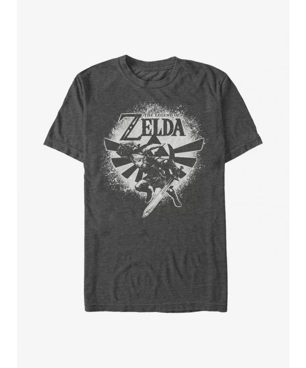 Sale Item The Legend Of Zelda Spray T-Shirt $5.28 T-Shirts