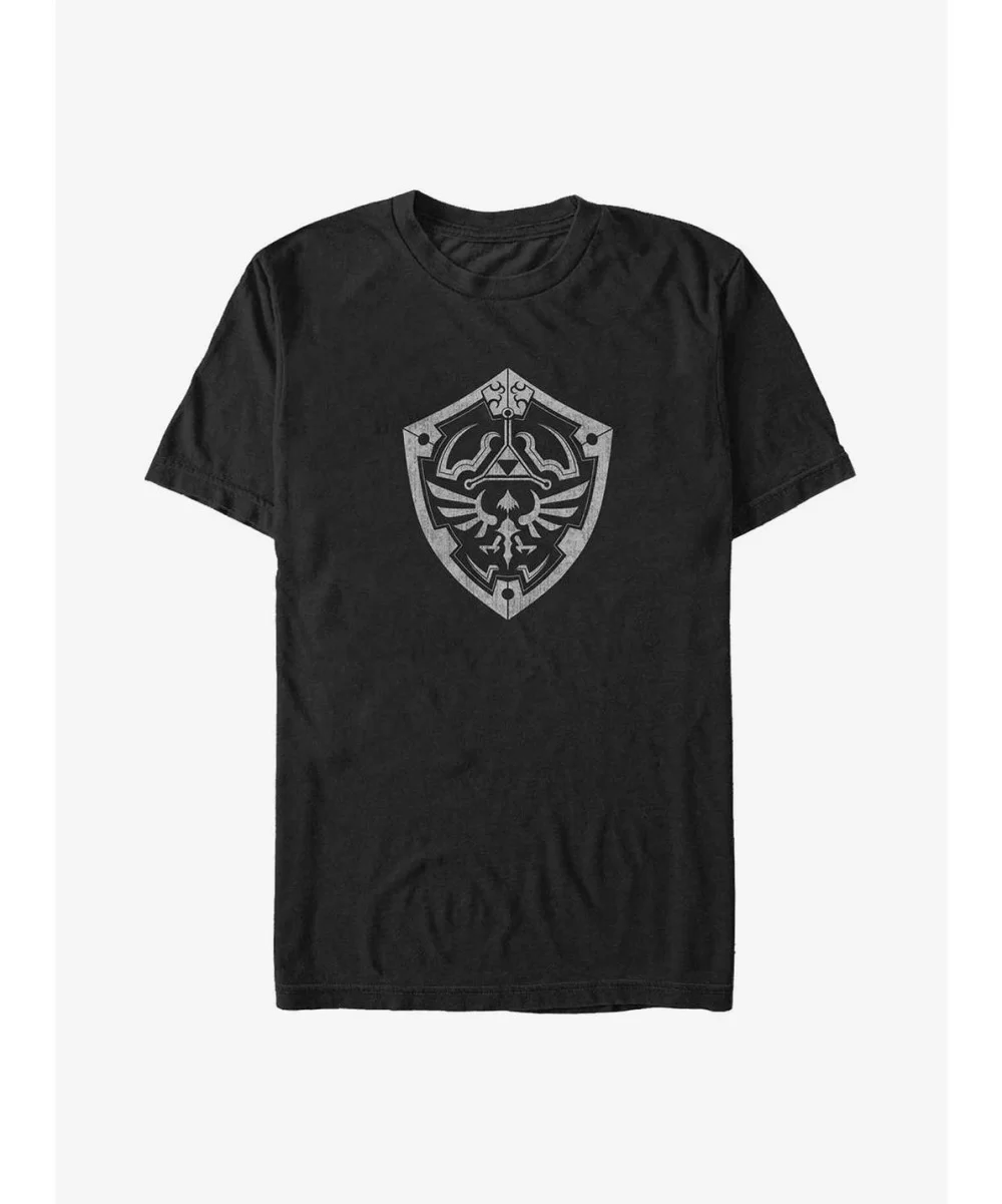 Value for Money The Legend of Zelda Hyrule Shield Big & Tall T-Shirt $10.76 T-Shirts