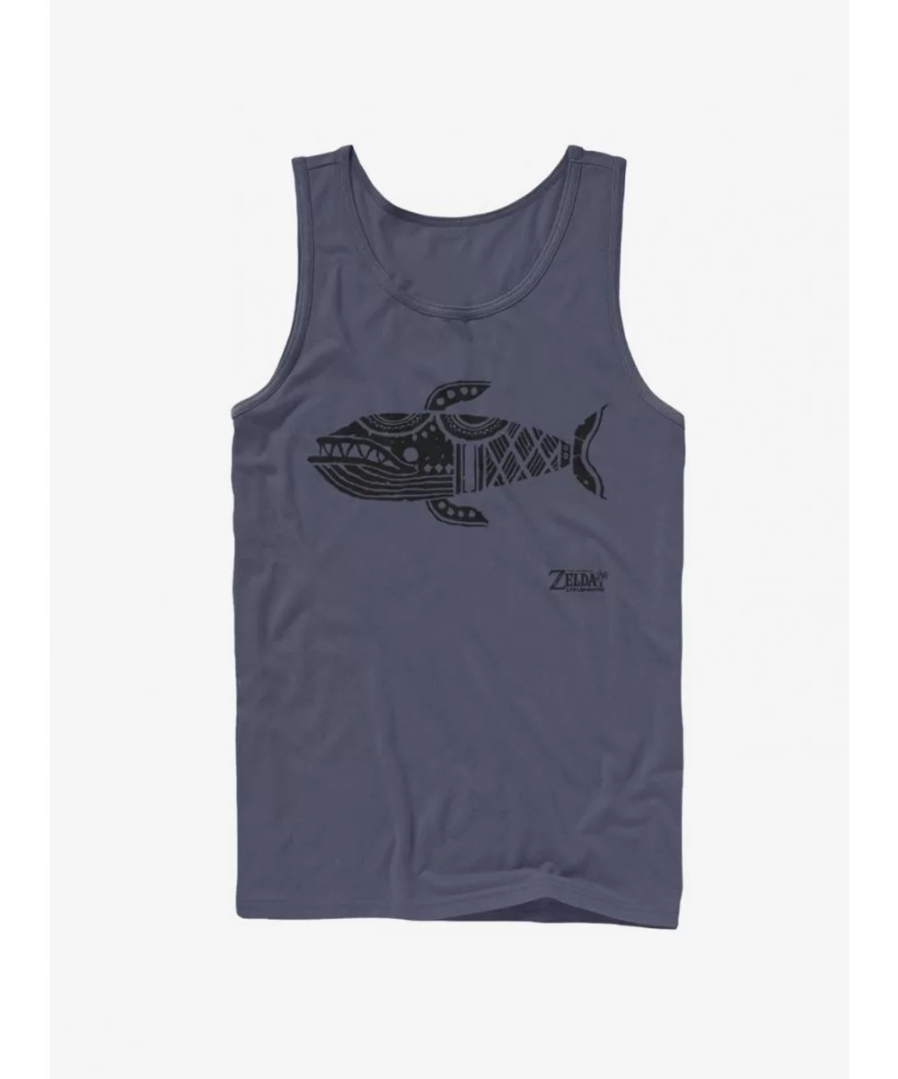 Trendy Nintendo The Legend of Zelda: Link's Awakening Whale Glyph Tank $9.96 Tanks