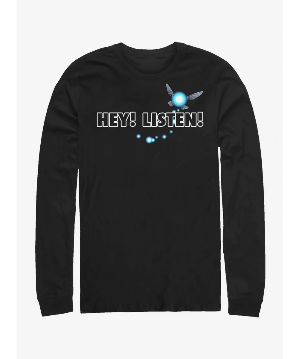 Exclusive The Legend of Zelda Navi Dust Long-Sleeve T-Shirt $8.16 T-Shirts