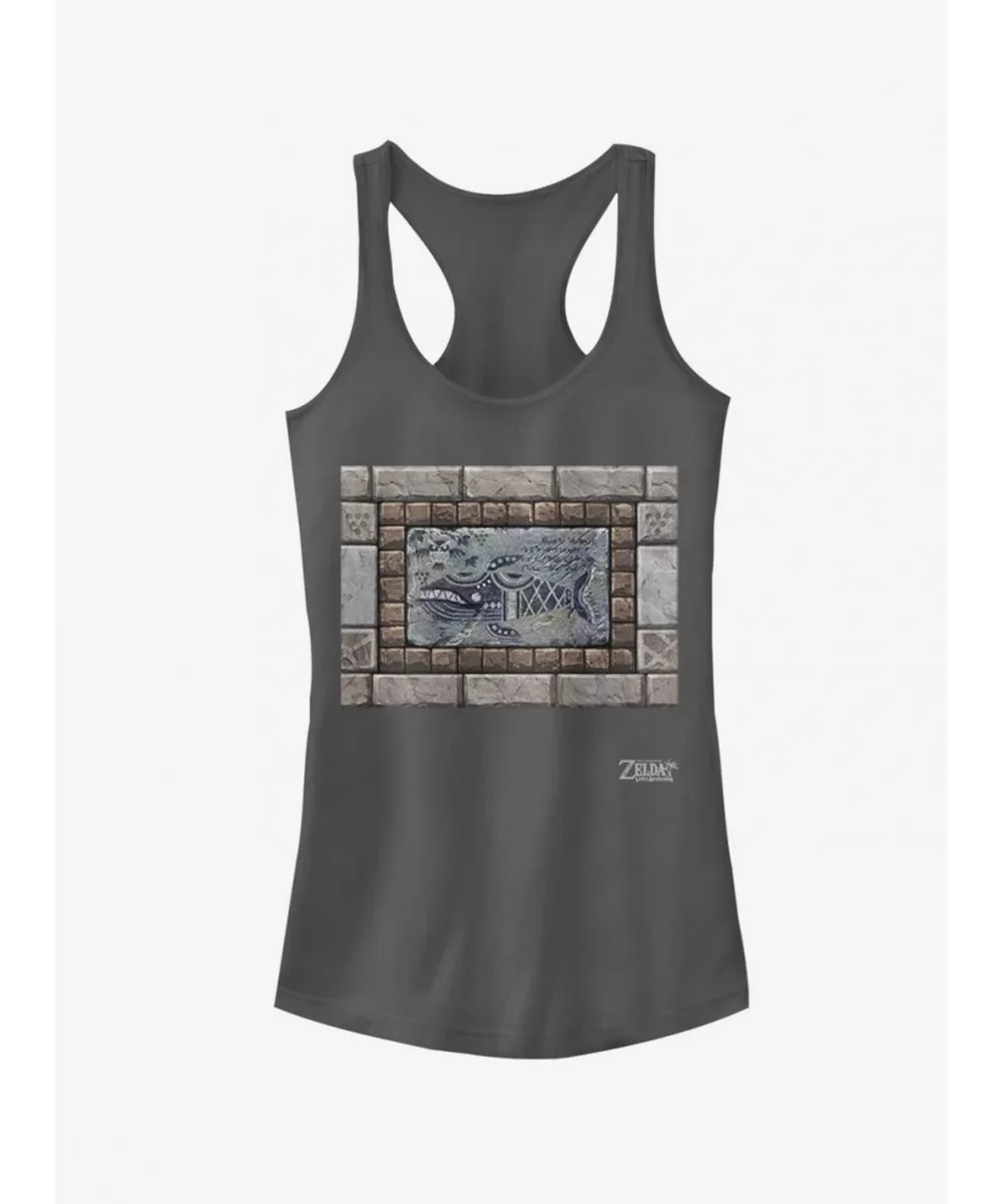 Festival Price Nintendo The Legend of Zelda: Link's Awakening Whale Tablet Girls Tank $8.57 Tanks