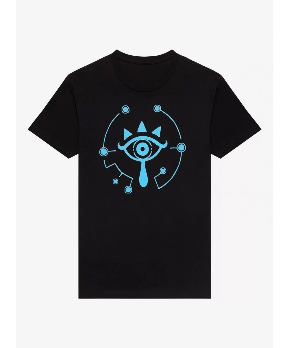 Huge Discount The Legend Of Zelda Eye Of The Sheikah Symbol T-Shirt $6.12 T-Shirts