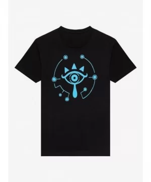 Huge Discount The Legend Of Zelda Eye Of The Sheikah Symbol T-Shirt $6.12 T-Shirts