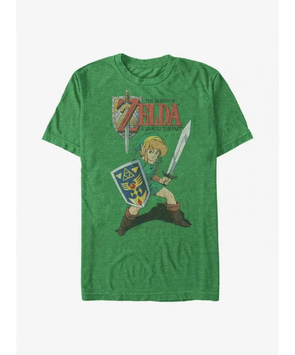 Unique The Legend Of Zelda Past Front T-Shirt $6.52 T-Shirts