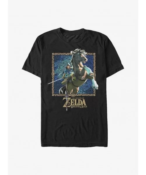 Big Sale Nintendo Zelda Terrific Link T-Shirt $5.44 T-Shirts