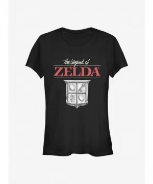 Best Deal The Legend Of Zelda Classic Girls T-Shirt $5.82 T-Shirts