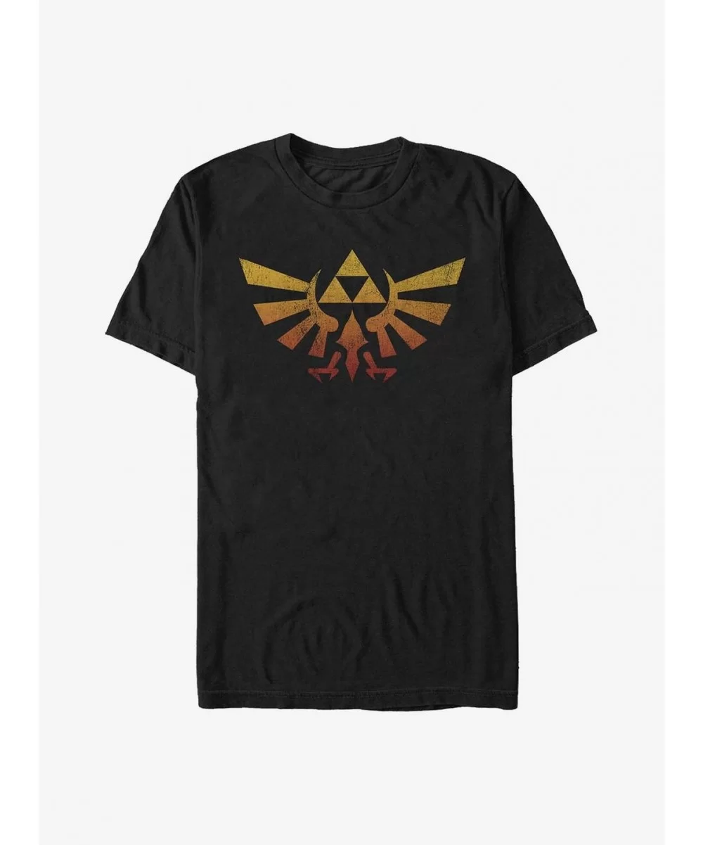 Premium Nintendo Zelda Crest T-Shirt $5.44 T-Shirts