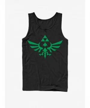 High Quality Nintendo Legend of Zelda Green Triforce Tank $8.17 Tanks