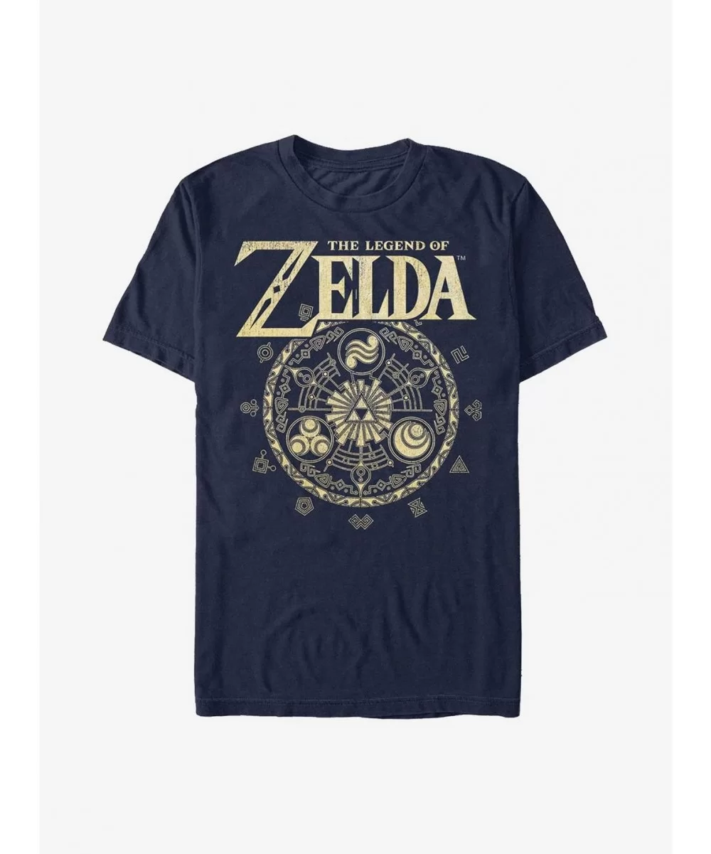 Limited Time Special Nintendo Zelda Circle T-Shirt $6.06 T-Shirts