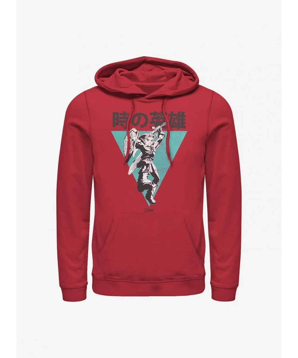 Value for Money Nintendo Zelda Hero Of Time Hoodie $16.52 Hoodies