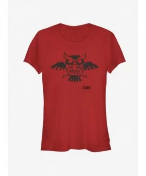 Pre-sale Nintendo The Legend of Zelda: Link's Awakening Owl Glyph Girls T-Shirt $6.80 T-Shirts