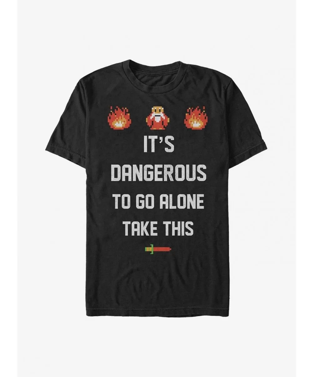 Pre-sale Nintendo Zelda It's Dangerous T-Shirt $4.66 T-Shirts