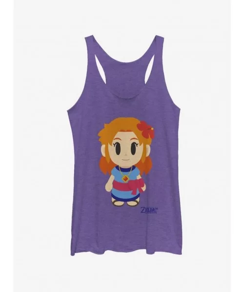 Clearance Nintendo The Legend of Zelda: Link's Awakening Marin Avatar Color Girls Tank $8.50 Tanks