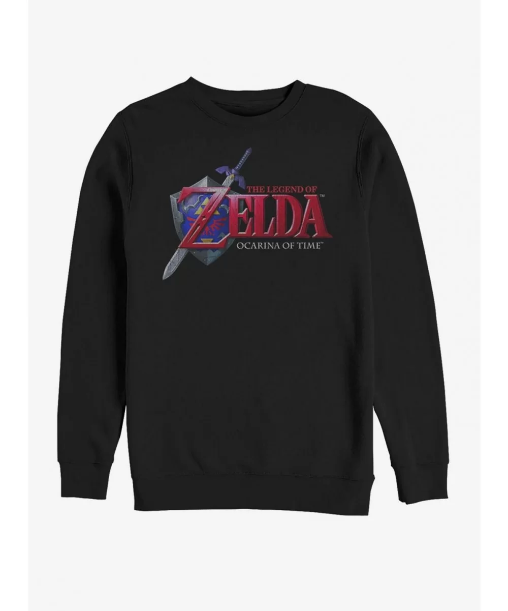 Huge Discount Nintendo Legend of Zelda Ocarina of Time Sweatshirt $14.17 Sweatshirts