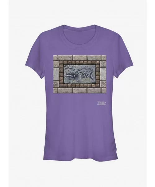 Limited Time Special Nintendo The Legend of Zelda: Link's Awakening Whale Tablet Girls T-Shirt $4.85 T-Shirts