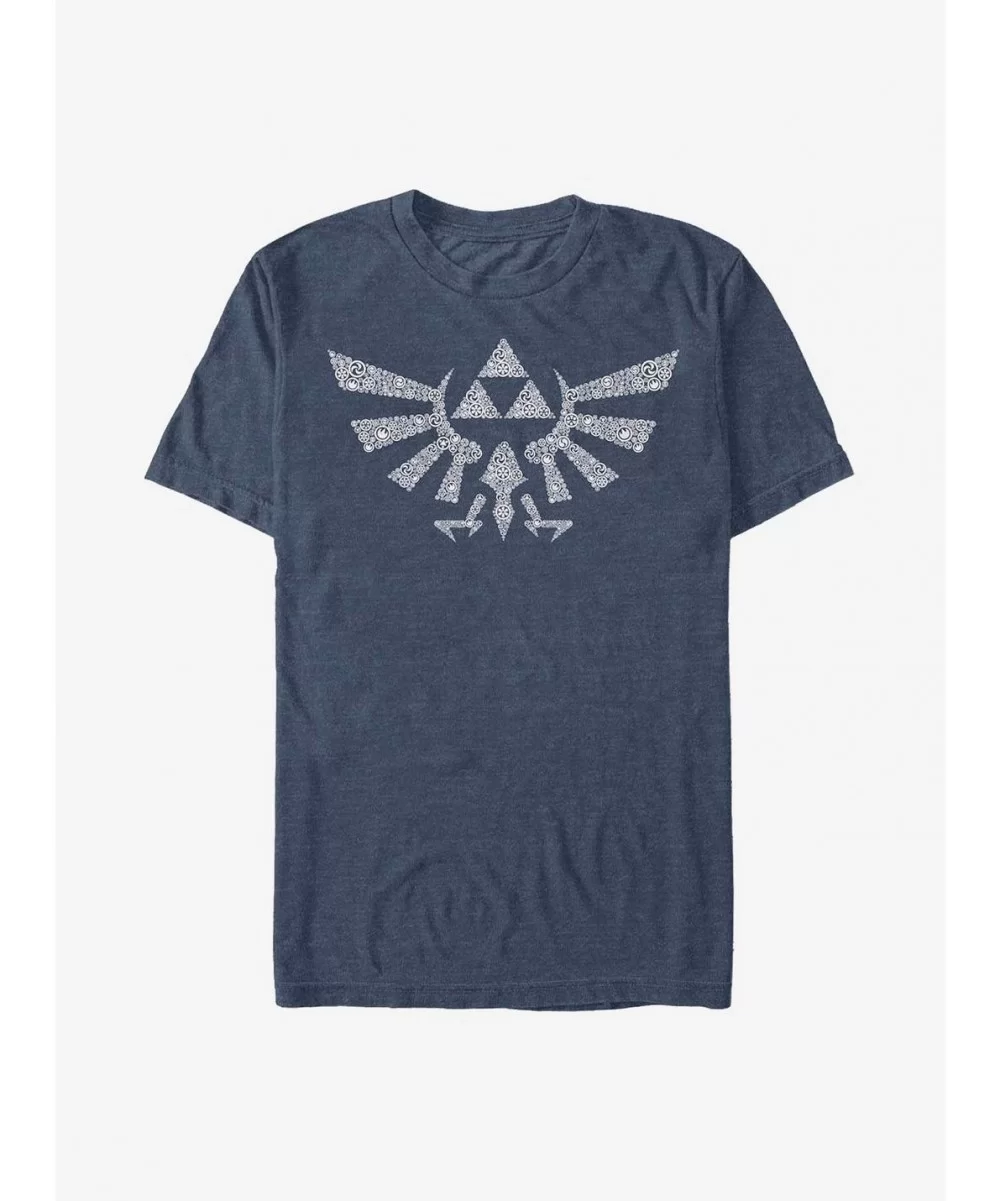 Trendy Nintendo Zelda Symbol Filled Crest T-Shirt $5.12 T-Shirts