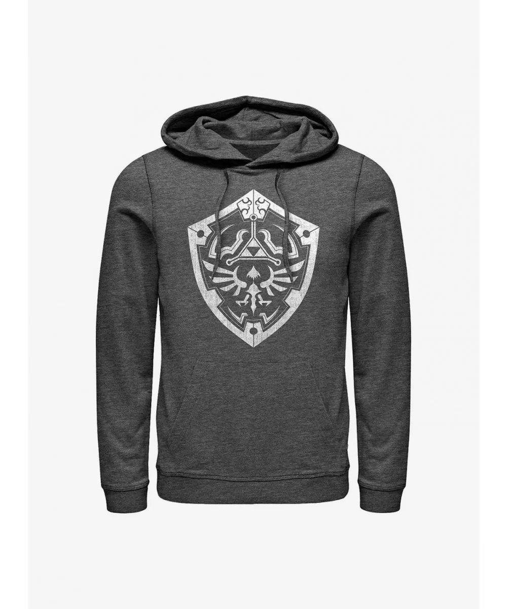 Fashion Nintendo Zelda The Shield Hoodie $16.52 Hoodies