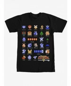 Discount Sale Nintendo Pixelated Legend of Zelda Enemies T-Shirt $6.06 T-Shirts