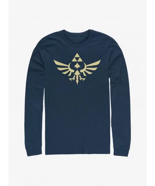 Wholesale The Legend Of Zelda Triumphant Triforce Long-Sleeve T-Shirt $10.00 T-Shirts