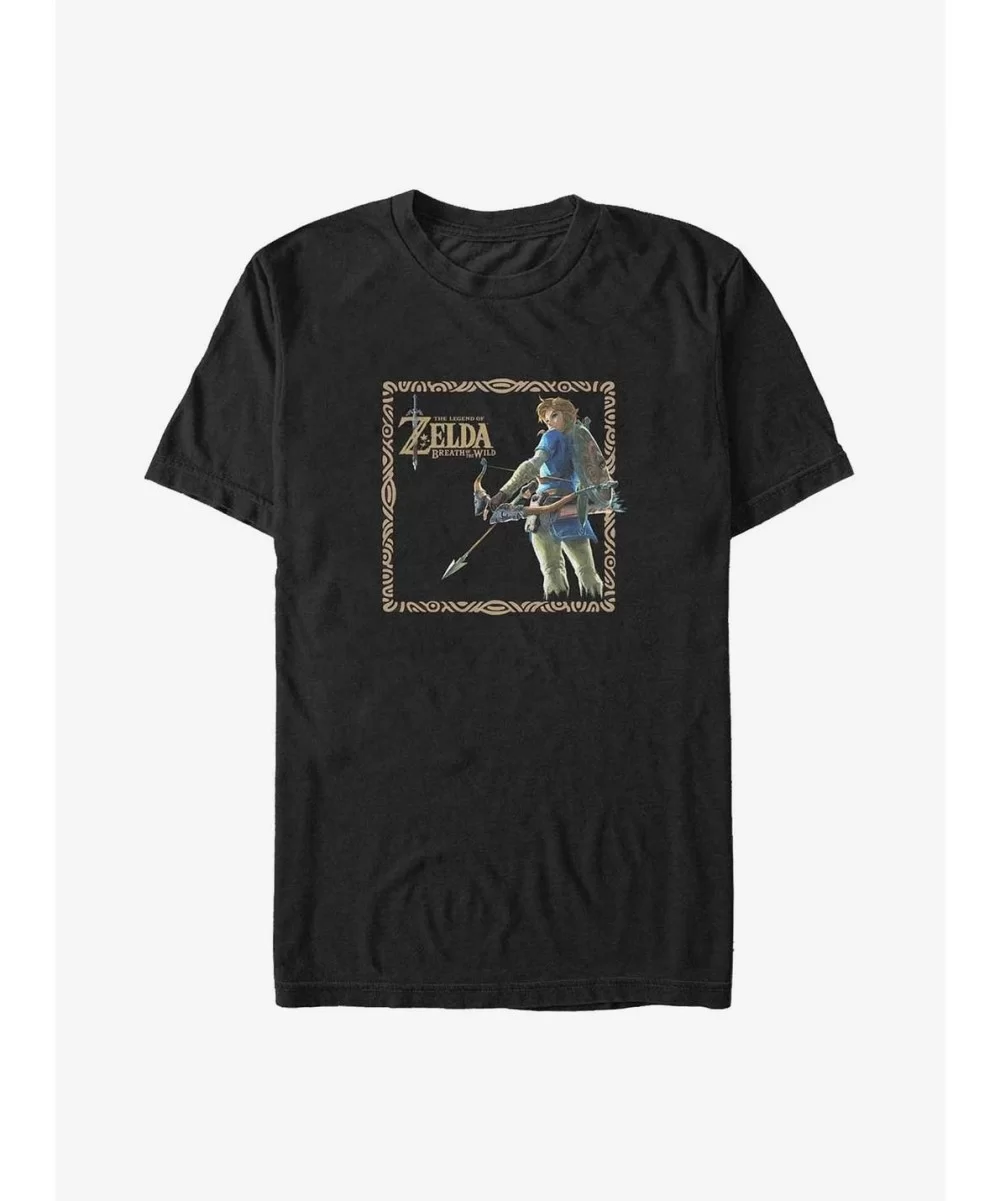 Flash Sale The Legend of Zelda Link Stamp Big & Tall T-Shirt $7.65 T-Shirts