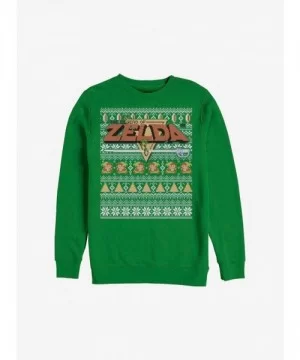 Value for Money Nintendo The Legend Of Zelda Tight Forces Ugly Christmas Sweater Sweatshirt $14.17 Sweatshirts