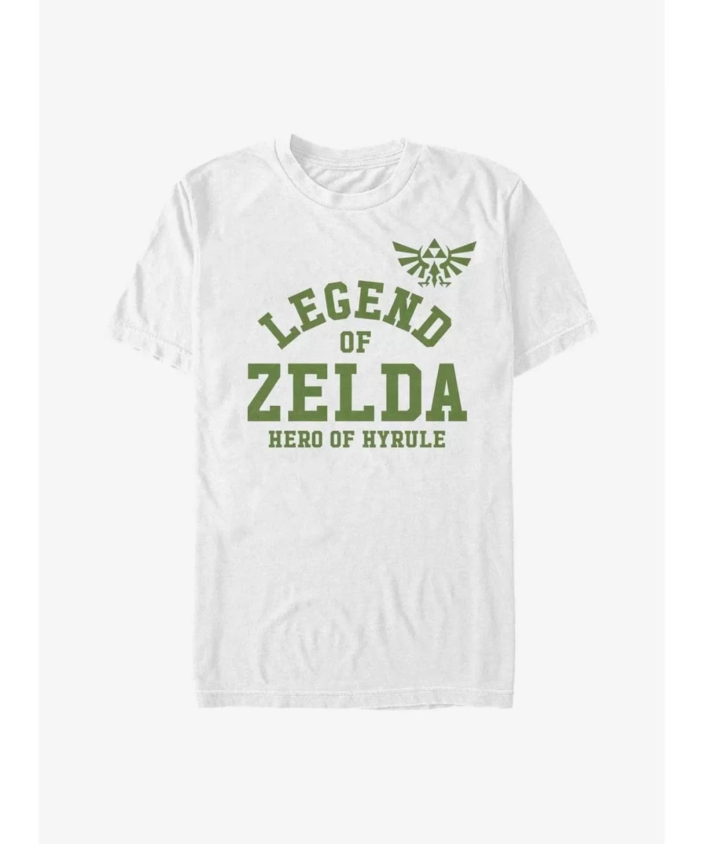 Special Nintendo Zelda Hero of Hyrule Collegiate T-Shirt $6.68 T-Shirts