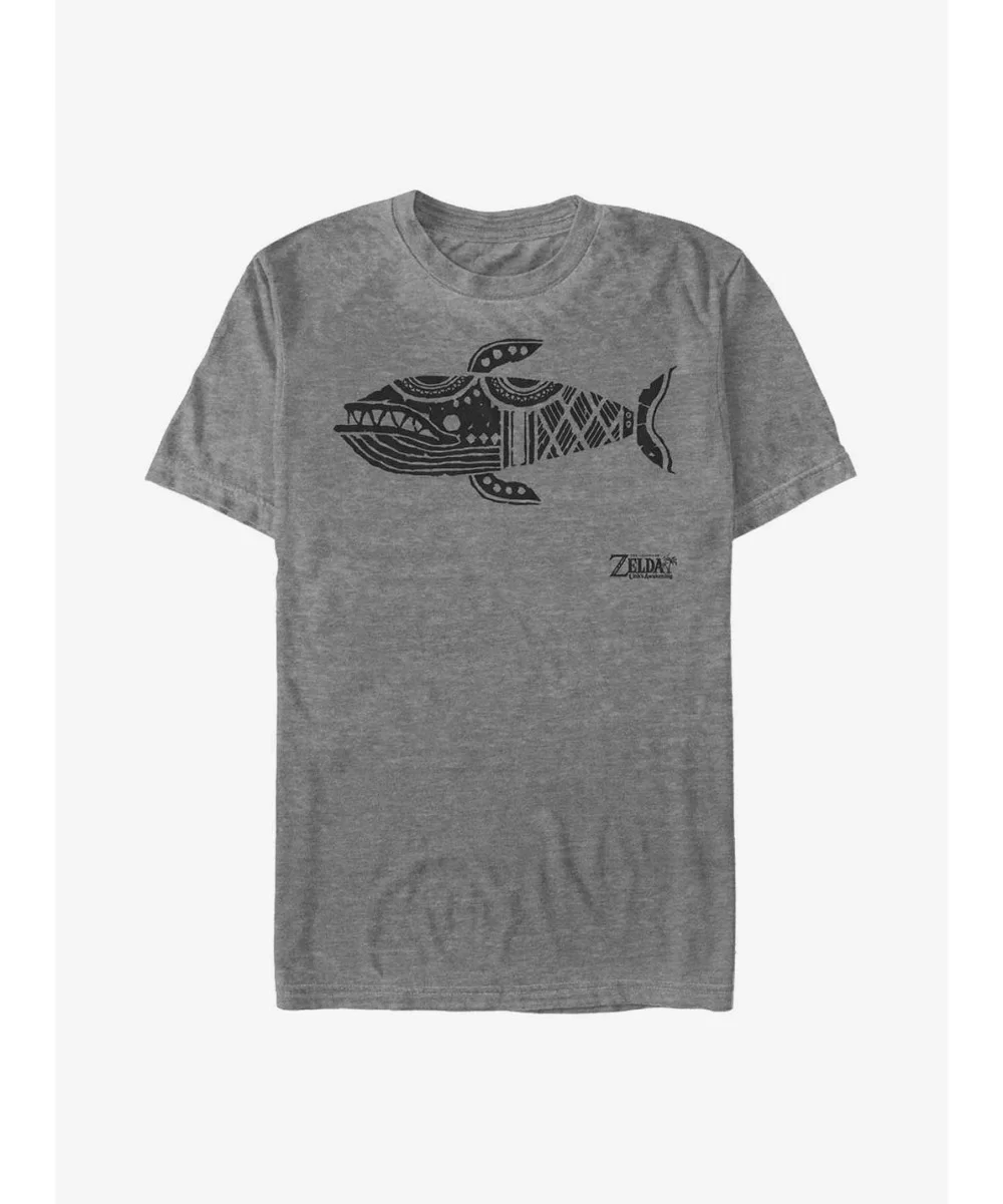 Best Deal The Legend of Zelda Whale Glyph T-Shirt $6.06 T-Shirts