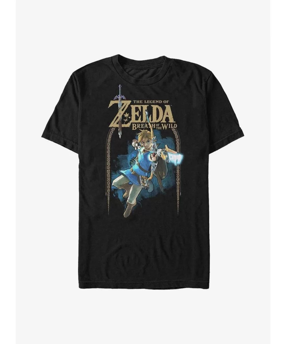 Bestselling Nintendo Zelda Breath Of The Wild Archer T-Shirt $5.59 T-Shirts