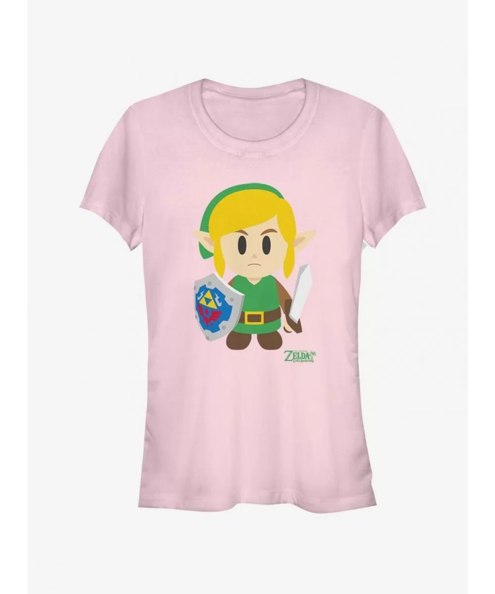 Trendy Nintendo The Legend of Zelda: Link's Awakening Link Avatar Color Girls T-Shirt $7.60 T-Shirts