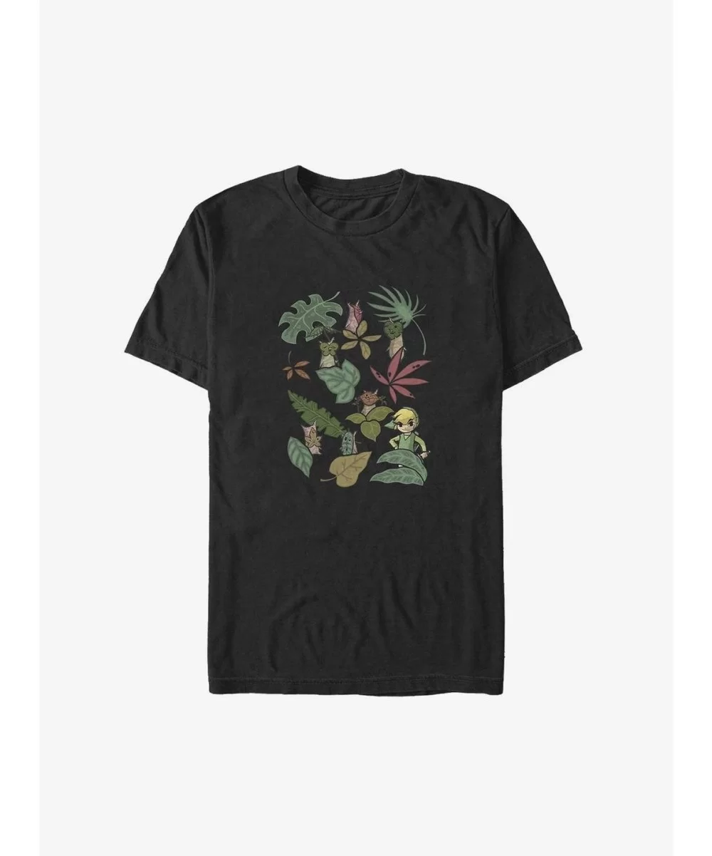 Discount Nintendo The Legend of Zelda Leafy Link Big & Tall T-Shirt $7.89 T-Shirts