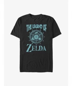 New Arrival Nintendo Zelda Mark Of The Goddesses T-Shirt $7.61 T-Shirts