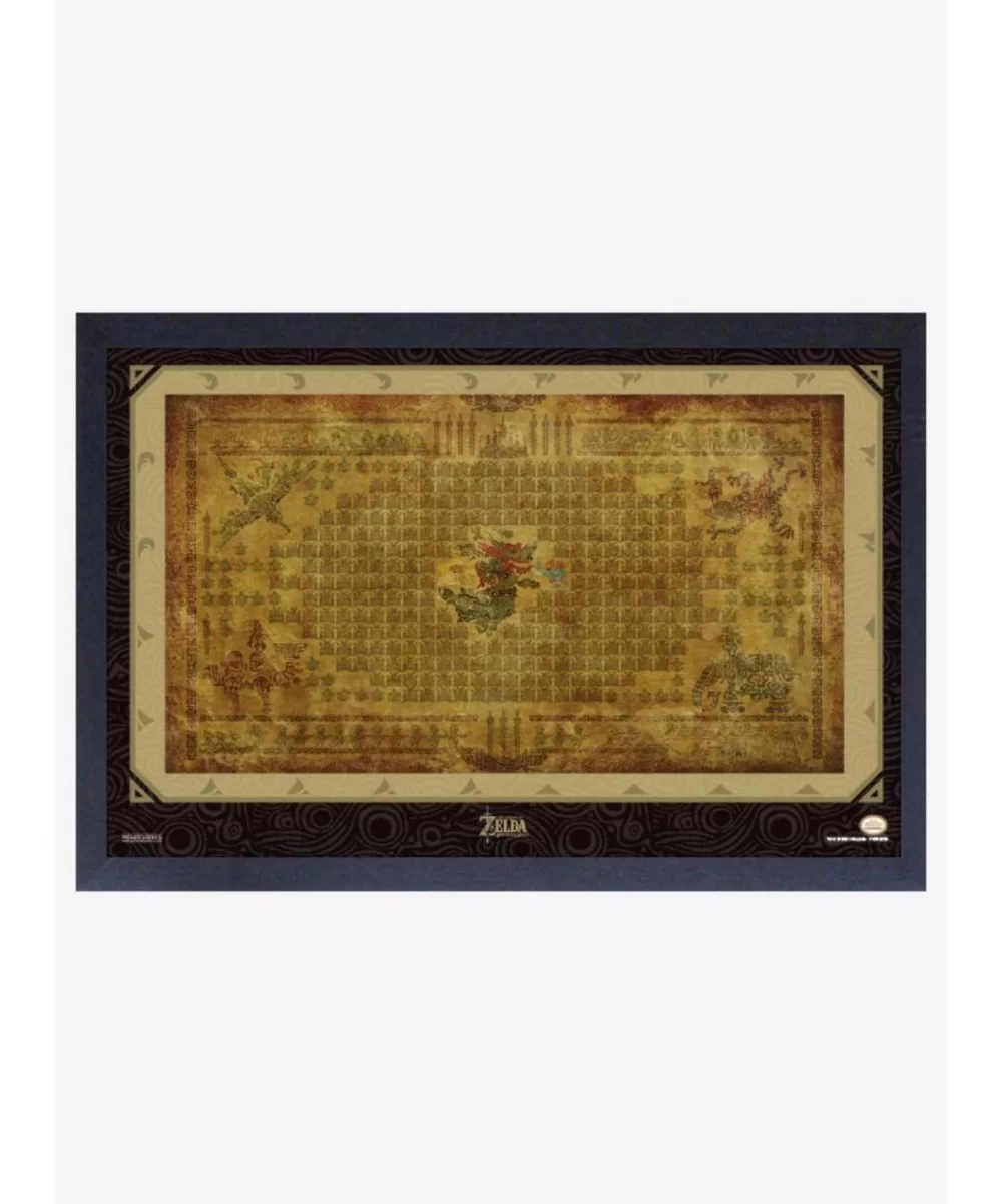 Huge Discount Nintendo Legend of Zelda Breath of the Wild Calamity Ganon Tapestry Framed Wood Wall Art $7.97 Others