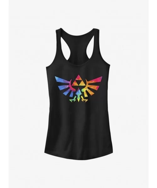 Value for Money The Legend Of Zelda Groovy Crest Girls Tank $7.97 Tanks