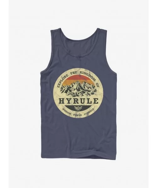 Bestselling The Legend Of Zelda Explore Hyrule Tank $7.17 Tanks