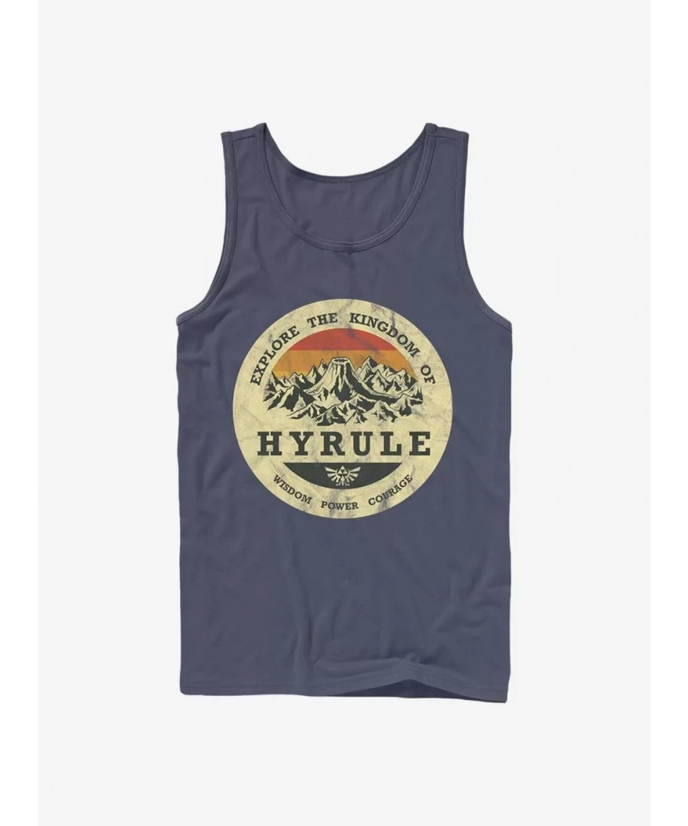 Bestselling The Legend Of Zelda Explore Hyrule Tank $7.17 Tanks