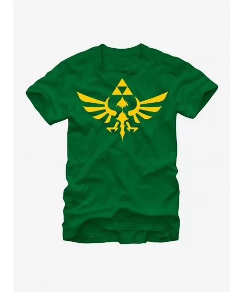 Exclusive Price Nintendo Legend of Zelda Triforce T-Shirt $6.99 T-Shirts