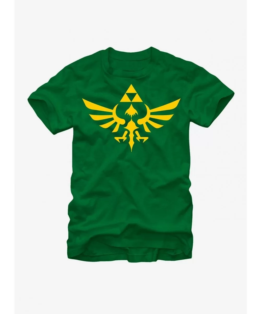 Exclusive Price Nintendo Legend of Zelda Triforce T-Shirt $6.99 T-Shirts