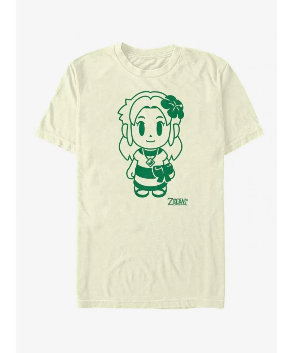 Fashion Nintendo The Legend of Zelda: Link's Awakening Marin Avatar Color T-Shirt $7.77 T-Shirts