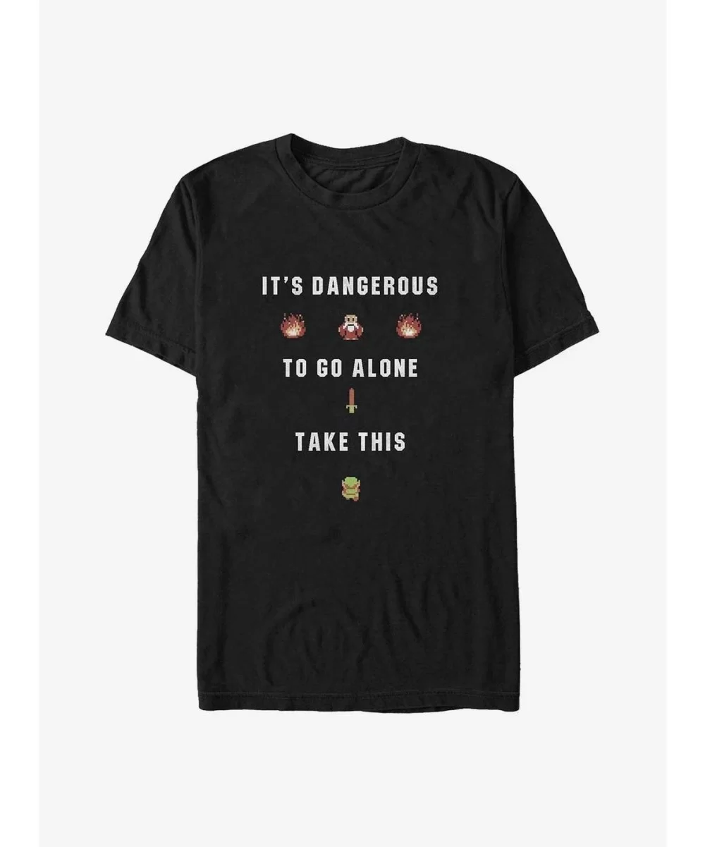 Clearance The Legend of Zelda Danger Danger Big & Tall T-Shirt $11.48 T-Shirts