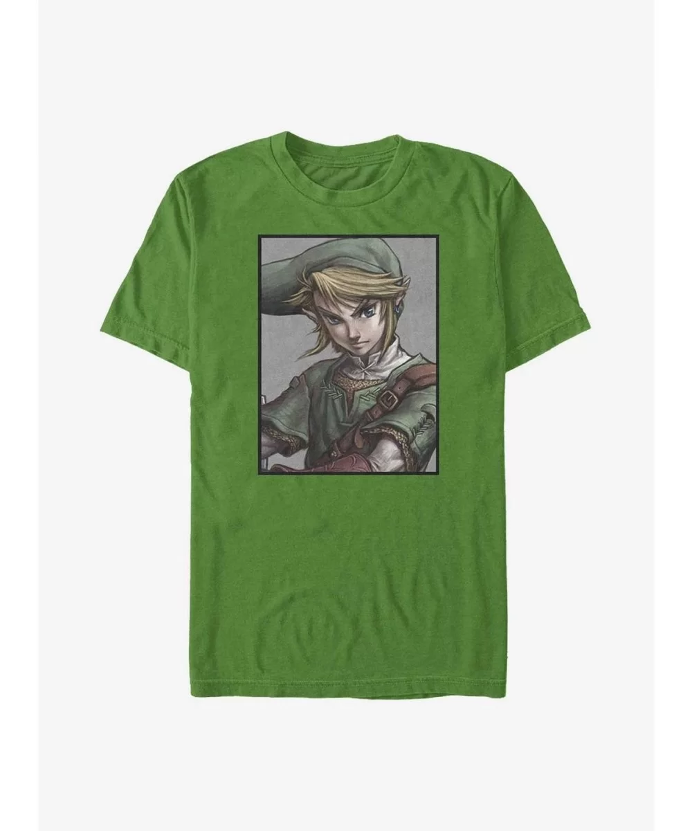 Sale Item The Legend of Zelda Link Portrait T-Shirt $5.59 T-Shirts